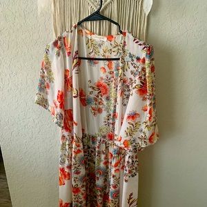 Kimono Cover Up Floral